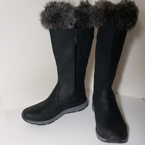 eddie bauer lodge fur boot